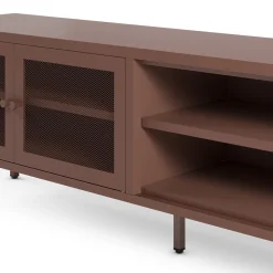Tv-meubel Fayna 2d2v 160cm Burgundy - Giga Meubel