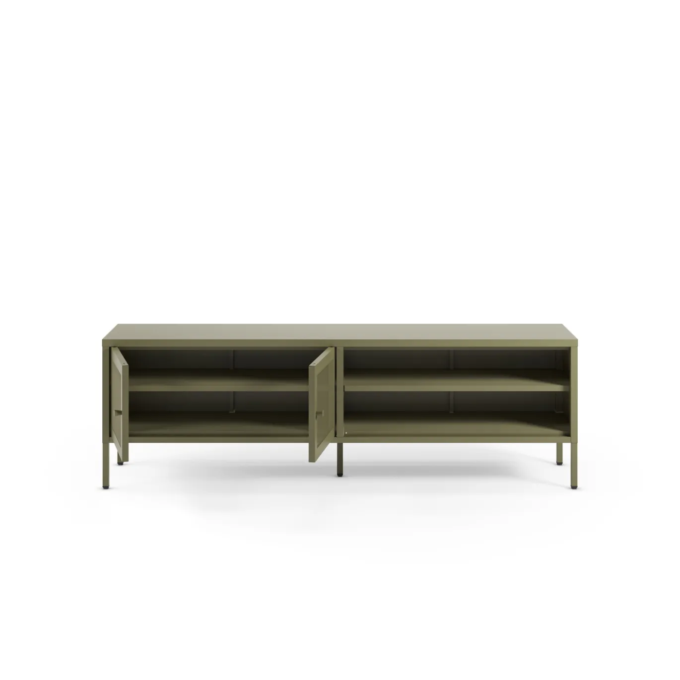 Tv-meubel Fayna 2d2v 160cm Groen - Giga Meubel