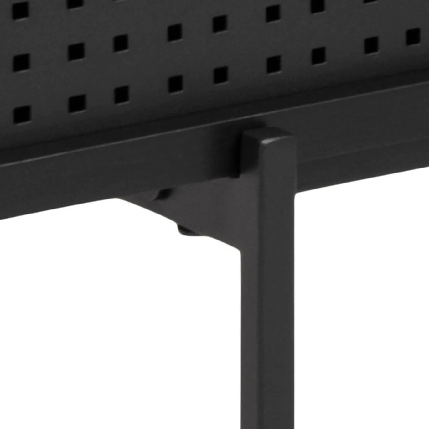 Tv-meubel Finn MDF Zwart 140cm - Giga Living