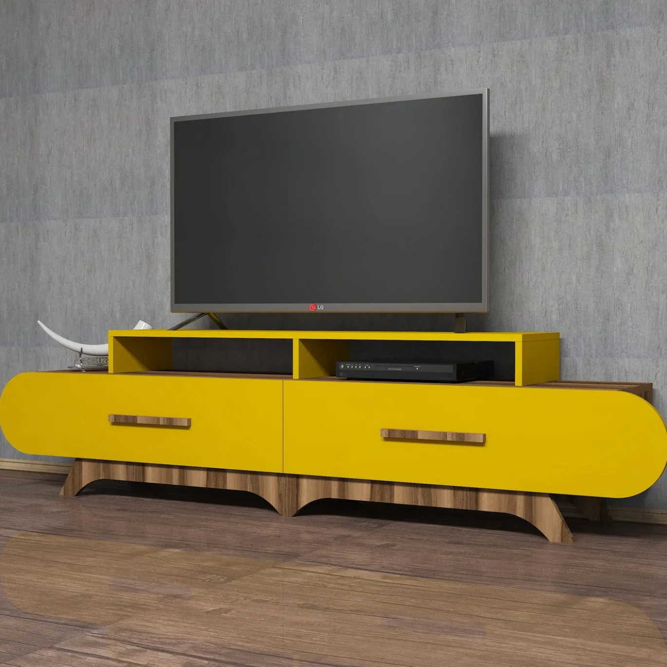 Tv-meubel Flora Geel