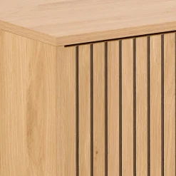 Tv-meubel Juna Melamine Eiken 176cm - Giga Living