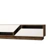 Tv-Meubel Koza Melamine Walnoot Wit