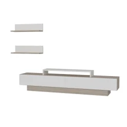 Tv-Meubel Lusi Melamine Wit Cordoba
