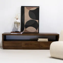 Tv-meubel Luxurious Walnoot 150cm - Giga Meubel