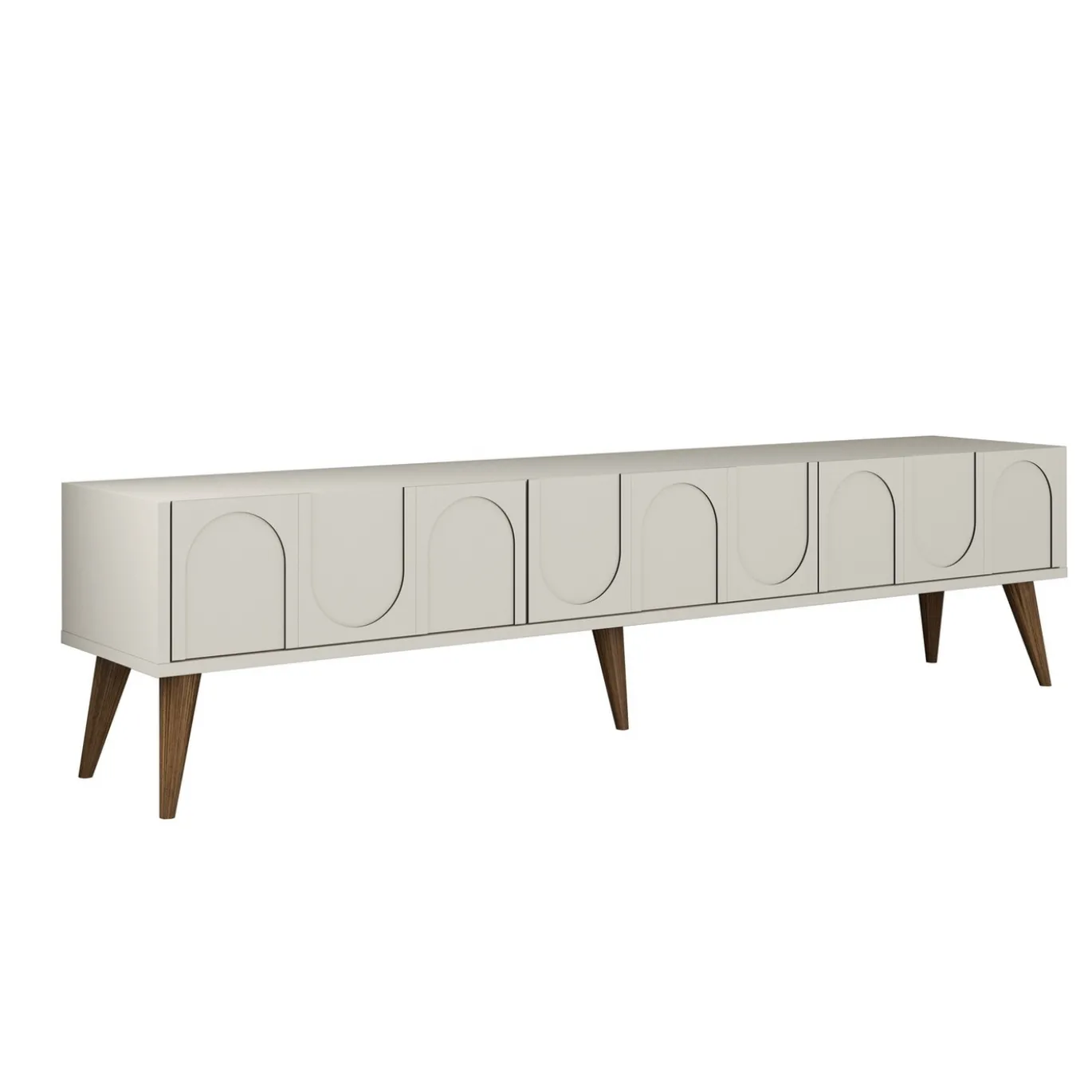 Tv-meubel Lyon Crème/Walnoot 180cm