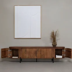 Tv-meubel Marlène Bruin 200cm - Giga Meubel
