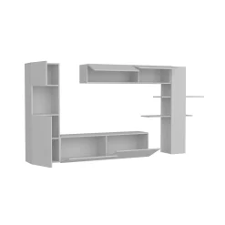 Tv-Meubel Maxi Melamine Wit