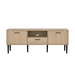 Tv-meubel Media Jackson Hickory 147cm - Giga Living