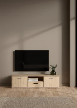 Tv-meubel Media Jackson Hickory 147x40cm - Giga Living