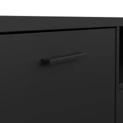 Tv-meubel Media Mat Zwart 147cm - Giga Living