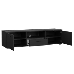 Tv-meubel Media Mat Zwart 147cm - Giga Living