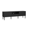 Tv-meubel Media Mat Zwart 177cm - Giga Living