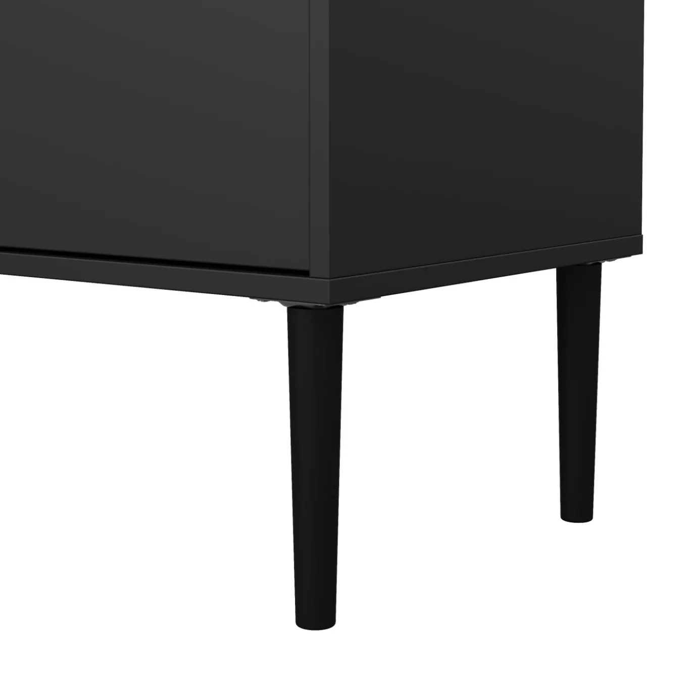 Tv-meubel Media Mat Zwart 177cm - Giga Living