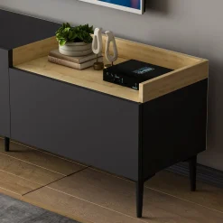 Tv-meubel Mia Antraciet 160cm