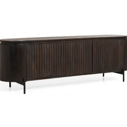 Tv-meubel Mokka Donkerbruin 175cm - Giga Meubel