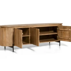 Tv-meubel Mokka Lichtbruin 175cm - Giga Meubel