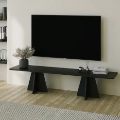 Tv-meubel Mushroom Zwart 180cm