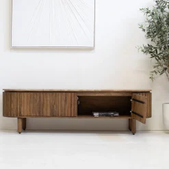 Tv-meubel Myra Travertin Bruin 175cm - Giga Meubel