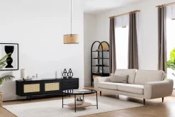 Tv-meubel Nala Zwart 180cm