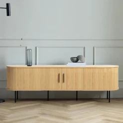 Tv-meubel Nola Naturel Eiken 180cm - Giga Living