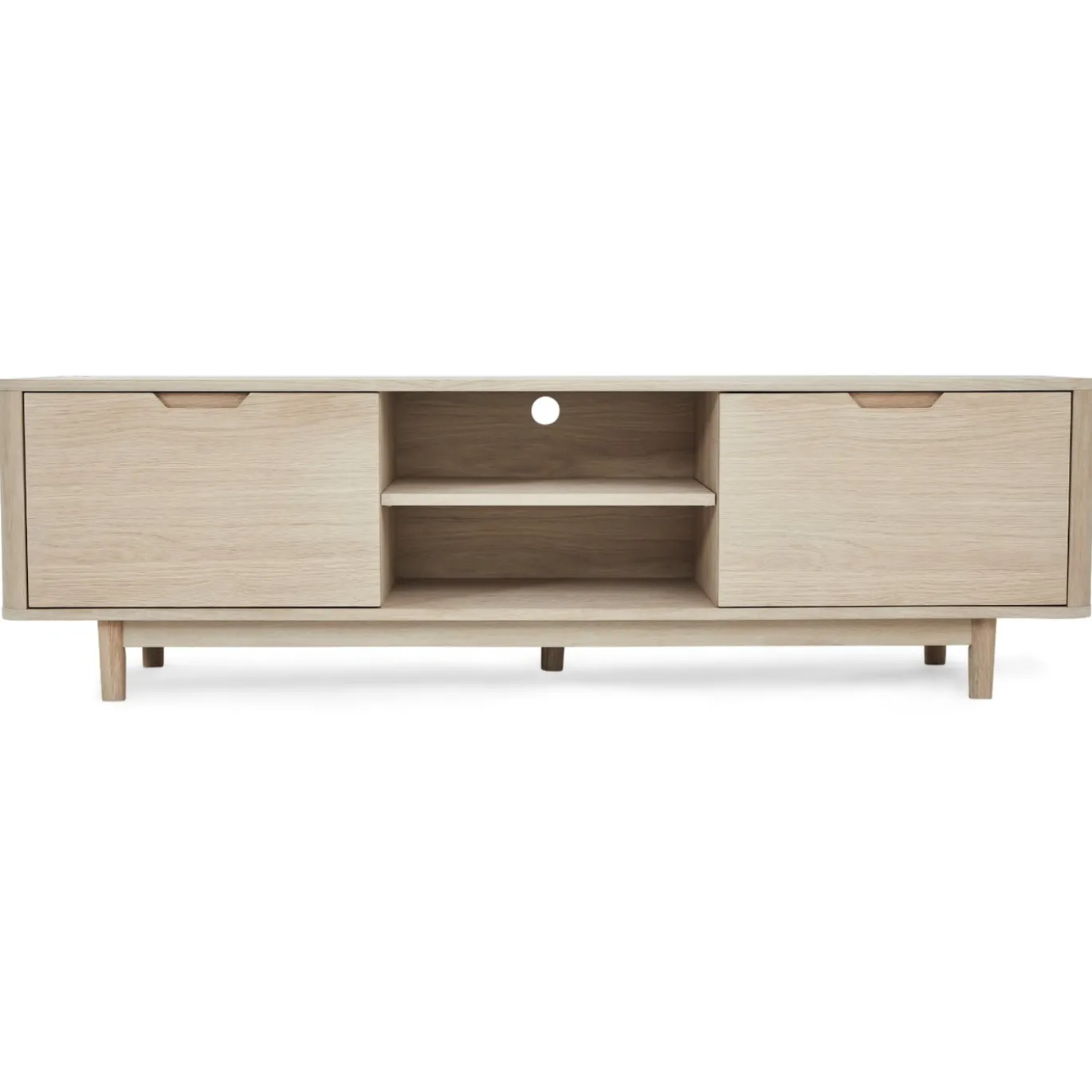 Tv-meubel Nyborg Naturel Eiken 180cm - Giga Meubel