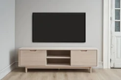 Tv-meubel Nyborg Naturel Eiken 180cm - Giga Meubel