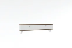 Tv-meubel Paris Wit/Walnoot 160cm