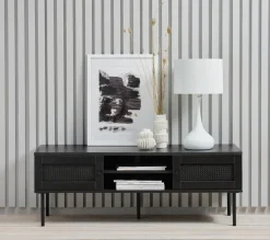 Tv-meubel Pensacola Zwart - Giga Living