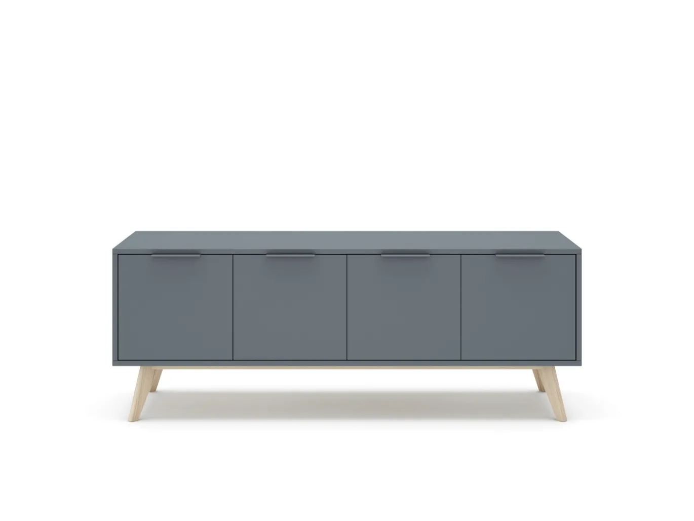 Tv-meubel Pisco 4d Khaki Groen/wit Wax - Giga Meubel