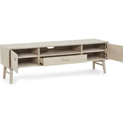 Tv-meubel Porto Naturel Eiken 160cm - Giga Meubel