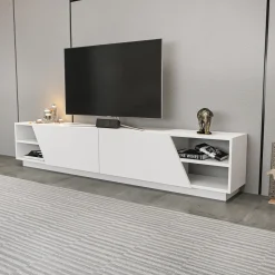Tv-meubel Rhodes Wit 240cm