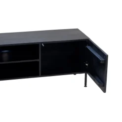 Tv-meubel Roman Zwart 150cm - Giga Meubel