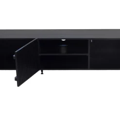 Tv-meubel Roman Zwart 150cm - Giga Meubel