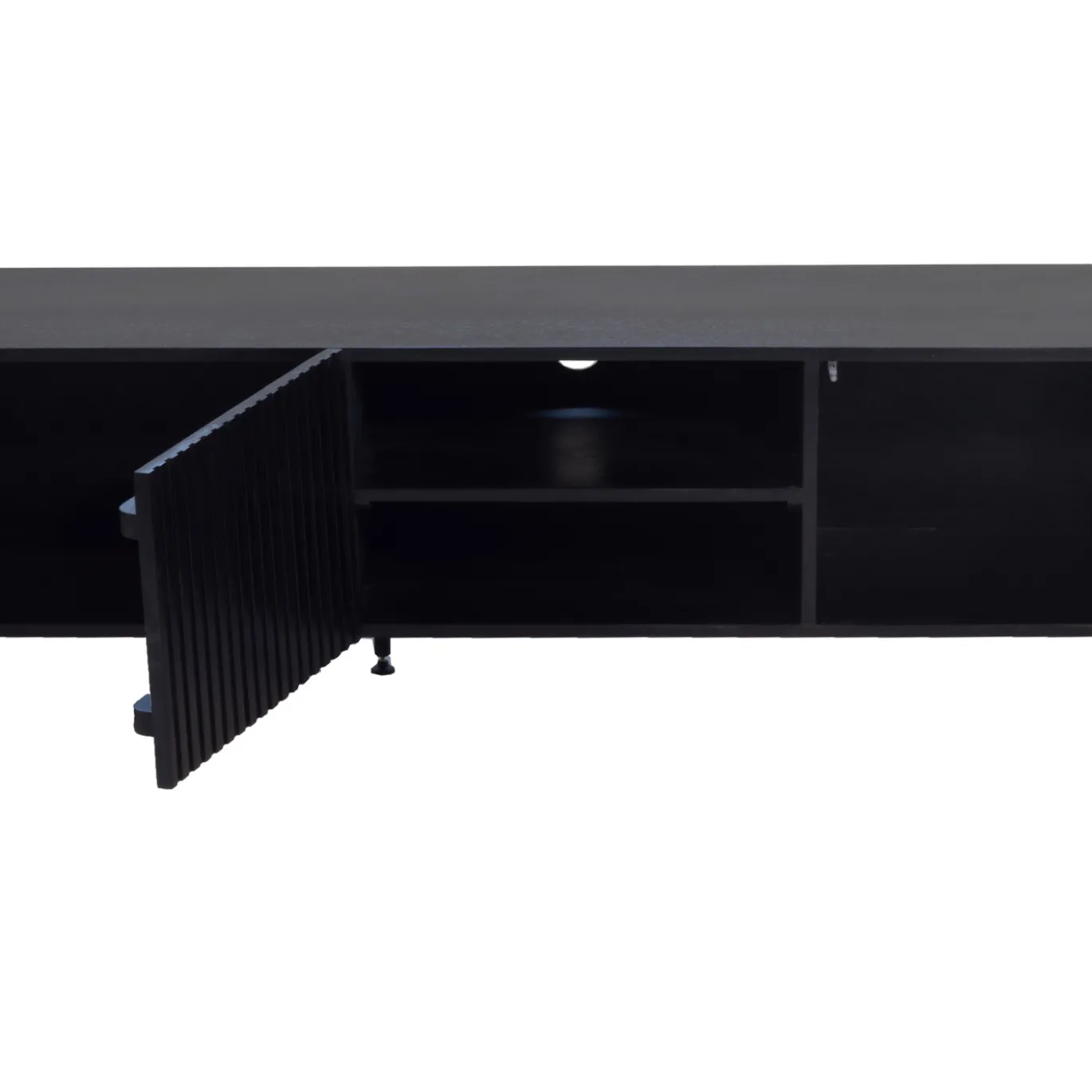 Tv-meubel Roman Zwart 150cm - Giga Meubel