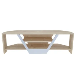 Tv-meubel Sares Naturel/Wit