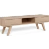 Tv-meubel Stanford Eiken Wit 150cm - Giga Living