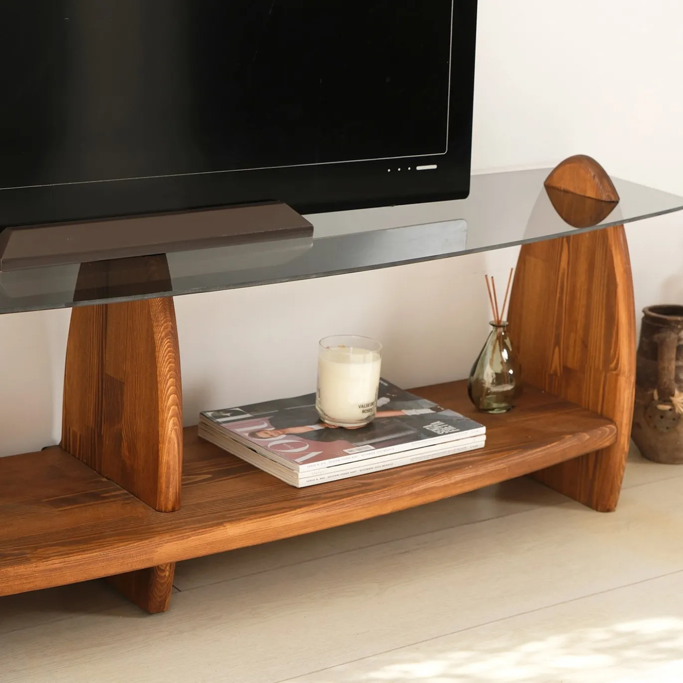 Tv-meubel Surf Smoke/Bruin 160cm