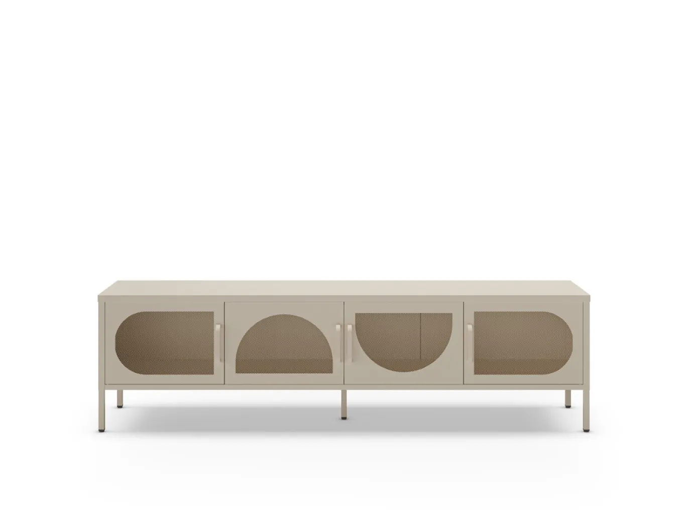 Tv-meubel Tayra 4d 180cm Crème - Giga Meubel
