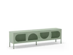 Tv-meubel Tayra 4d 180cm Mintgroen - Giga Meubel