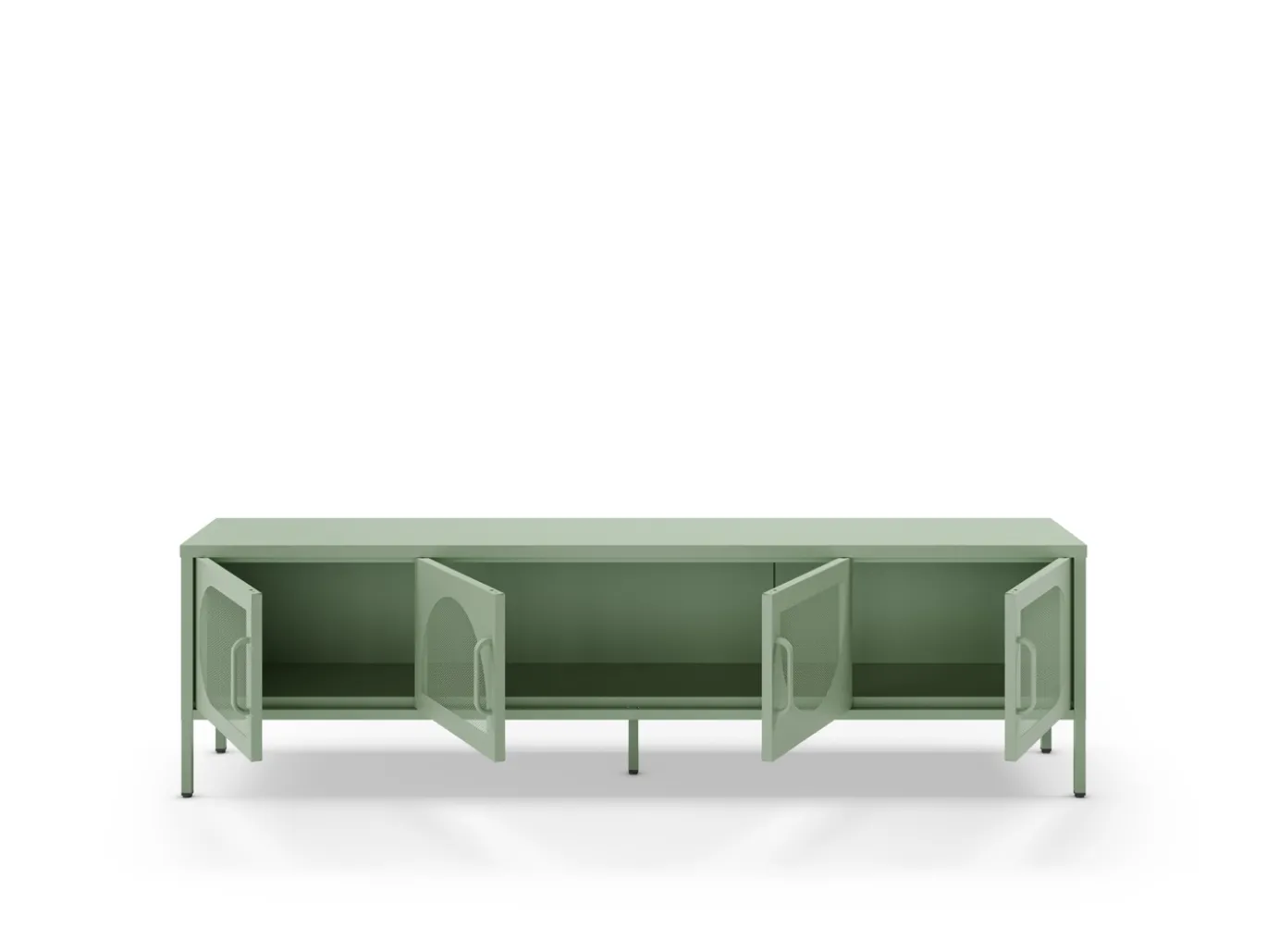 Tv-meubel Tayra 4d 180cm Mintgroen - Giga Meubel