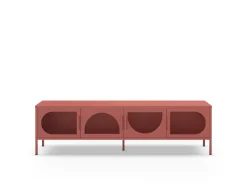 Tv-meubel Tayra 4d 180cm Terracotta - Giga Meubel