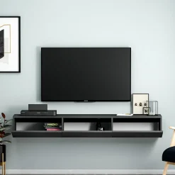 Tv-meubel Terra Zwart 180cm