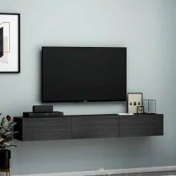 Tv-meubel Terra Zwart 180cm