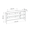 Tv-meubel Thales Corner Taupe 114cm
