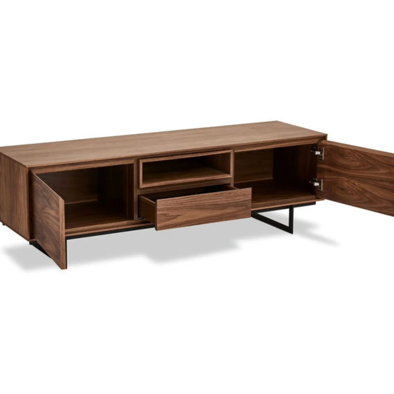 Tv-meubel Tokyo Walnoot Eiken 160cm - Giga Meubel