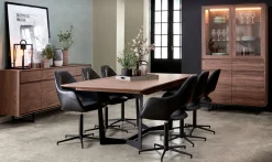 Tv-meubel Tokyo Walnoot Eiken 160cm - Giga Meubel