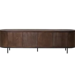 Tv-meubel Tora Walnoot 200cm Mangohout - Giga Meubel