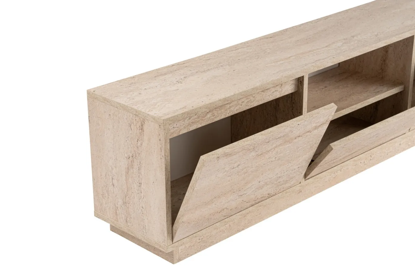 Tv-meubel Vanguard Travertinlook 160cm