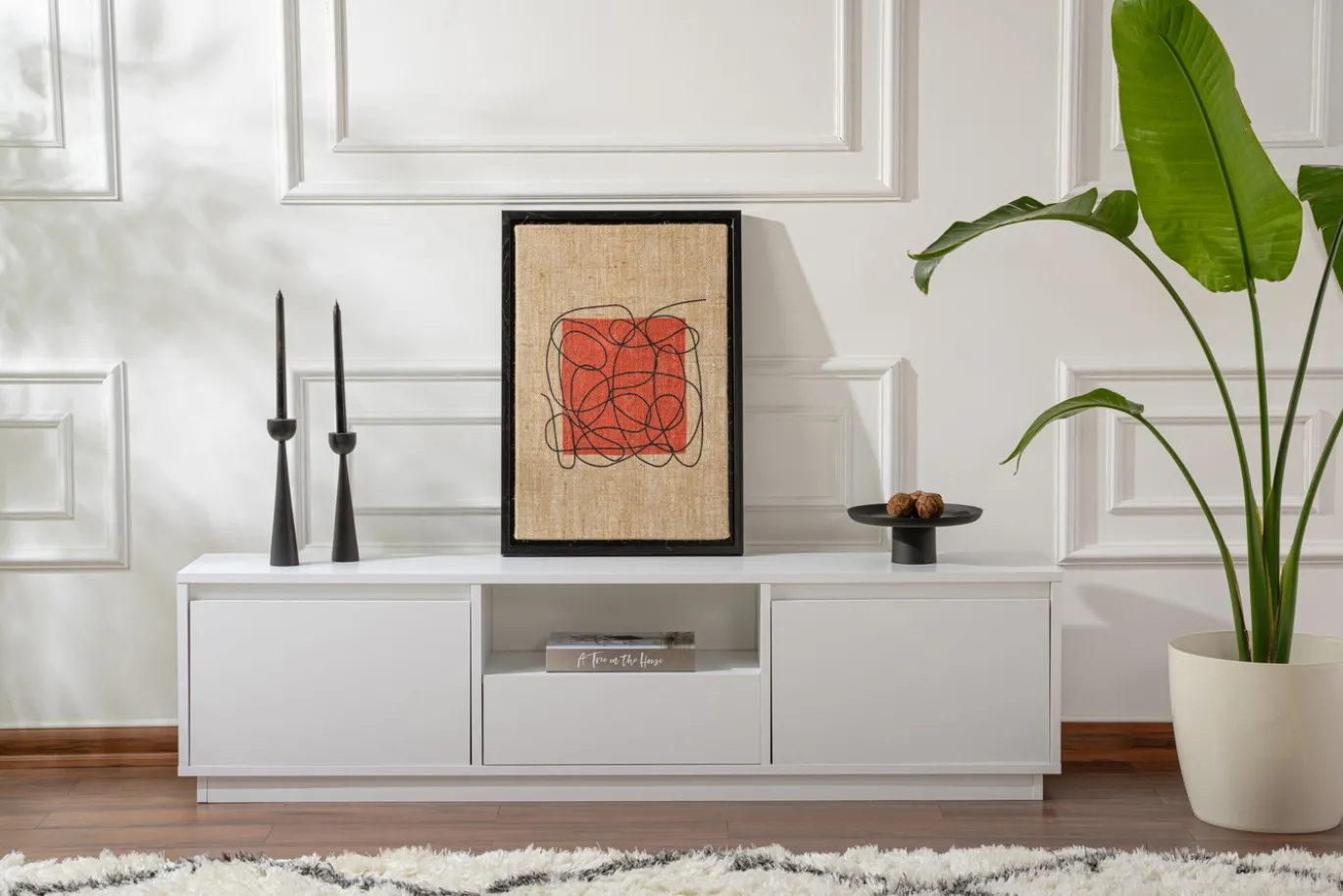 Tv-meubel Vanguard Wit 160cm
