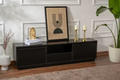 Tv-meubel Vanguard Zwart 160cm